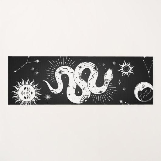Mystic snake moon and sterren yogamat (Voorkant (horizontaal))