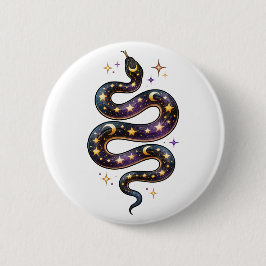 Mystic Snake Ronde Button 5,7 Cm