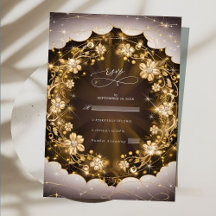 Mystic Sparkles en Golden Floral Wedding