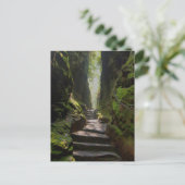 Mystic Stairway Briefkaart (Staand voorkant)