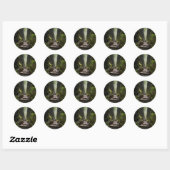Mystic Stairway Ronde Sticker (Vel)