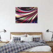 Mystic Stroke Stretched Canvas Print (Insitu (Slaapkamer))