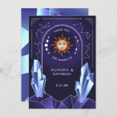 Mystic Sun Event Bedankkaartje Bedankkaart (Voorkant / Achterkant)