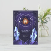 Mystic Sun Event Bedankkaartje Bedankkaart (Staand voorkant)