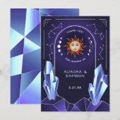 Mystic Sun Event Dankkaart Bedankkaart (Voorkant / Achterkant)
