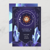 Mystic Sun Event De datum opslaan Save The Date (Voorkant / Achterkant)