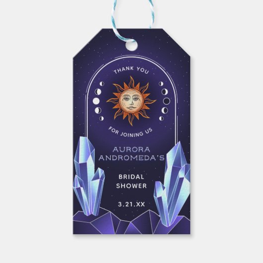 Mystic Sun Event Gift Label Cadeaulabel (Voorkant)