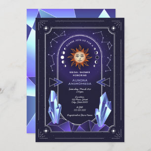 Mystic Sun Event Invitation Kaart