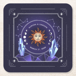 Mystic Sun gepersonaliseerd Onderzetter