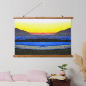 Mystic Sunset Double Vision  Hangend Wandkleed (Slaapkamer)