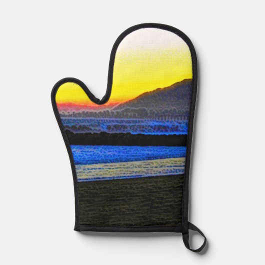 Mystic Sunset Ovenwant (Voorkant)