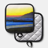 Mystic Sunset  Pannenlap (Voorkant / Achterkant)