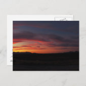Mystic Sunset Postcard Briefkaart (Voorkant / Achterkant)