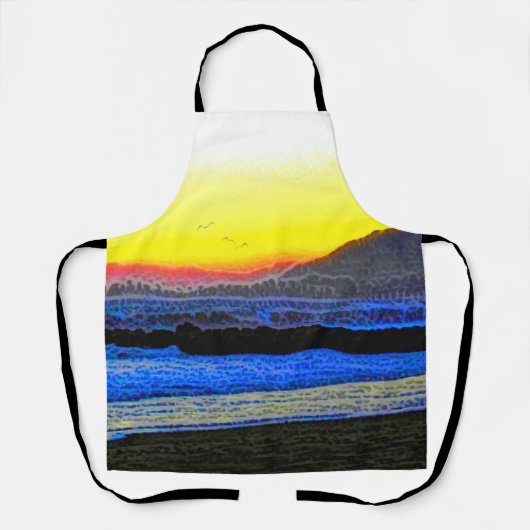 Mystic Sunset  Schort (Voorkant)