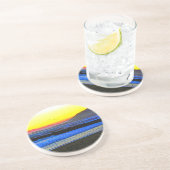 Mystic Sunset  Zandsteen Onderzetter (Zijkant)