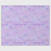 Mystic Swirls, lavendel waterverf Wrapping papier (Vlak)