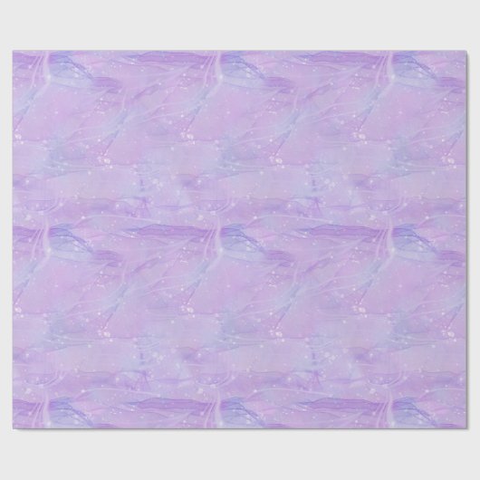 Mystic Swirls, lavendel waterverf Wrapping papier (Vlak)