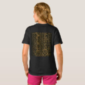 Mystic Symbols & Dark Occult T-shirt (Meisjes) (Achterkant volledig)