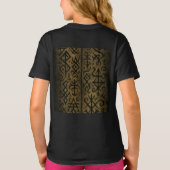 Mystic Symbols & Dark Occult T-shirt (Meisjes) (Achterkant)