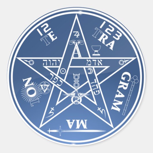 Mystic Symbool stickers (Voorkant)