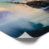 Mystic Tall Ship in Fog – Dreamlike Nautical Paint Poster (Hoek)