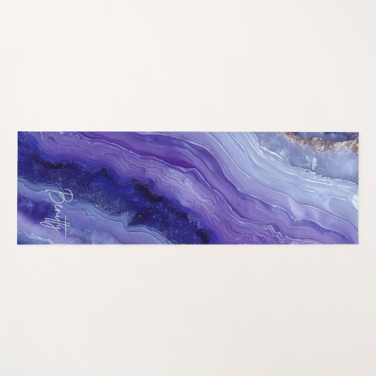 Mystic Tanzanite Energy Yoga Mat (Voorkant (horizontaal))
