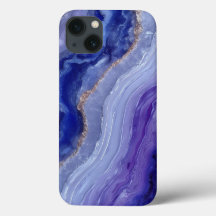 Mystic Tanzanite Facet iPhone Case