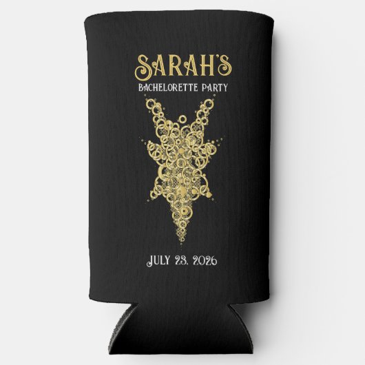 Mystic Tarot Bachelorette Seltzer Blikjeskoeler (Voorkant)