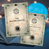 Mystic Tarot Fortune Teller Bachelorette Party Kaart