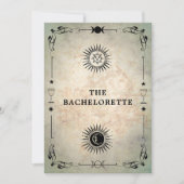 Mystic Tarot Fortune Teller Bachelorette Party Kaart (Voorkant)