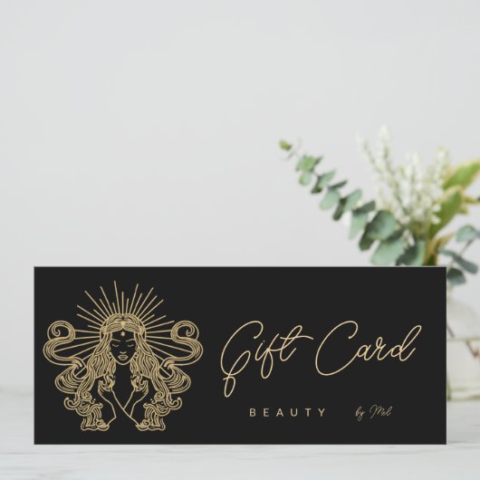 Mystic Tarot Make-up Hair Nail Gold Black Gift Kaa (Staand voorkant)