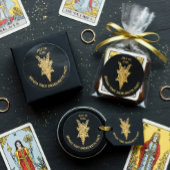 Mystic Tarot Meidenavondje Ronde Sticker