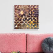 Mystic Tegels I Canvas Afdruk (Insitu (Woonkamer))