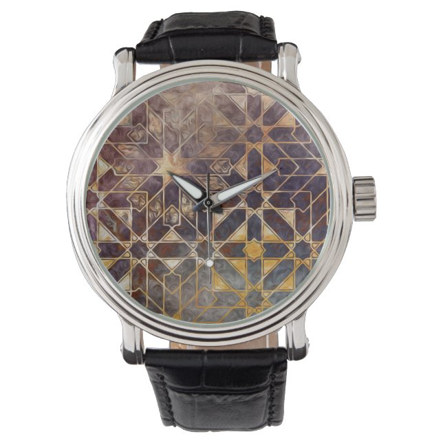 Mystic Tegels I Horloge (Voorkant)