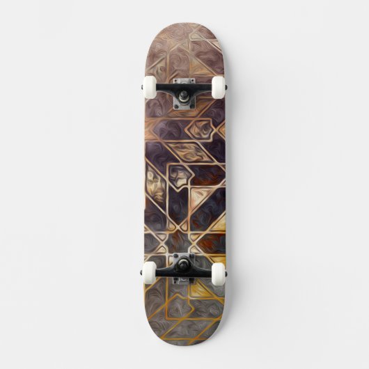 Mystic Tegels I Persoonlijk Skateboard (Voorkant)