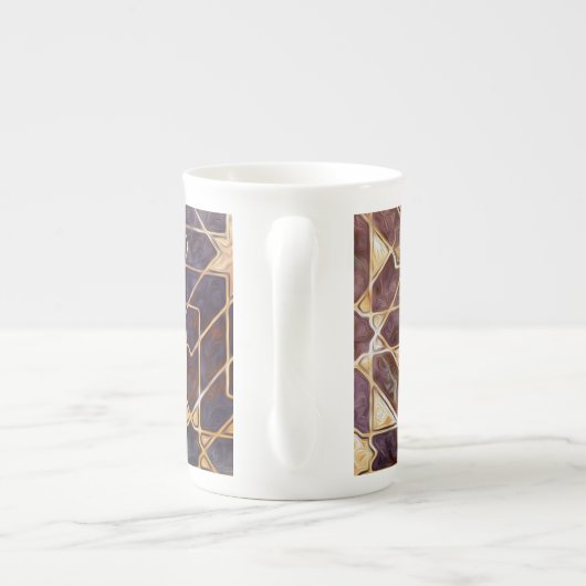 Mystic Tegels I Porselein Kop (Achterkant)