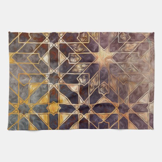 Mystic Tegels I Theedoek (Horizontaal)