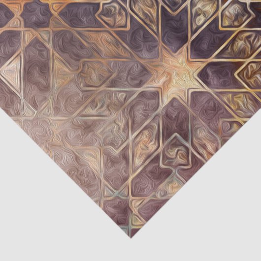 Mystic Tegels I Tissuepapier (Detail)