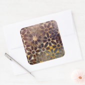 Mystic Tegels I Vierkante Sticker (Envelop)