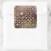 Mystic Tegels I Vierkante Sticker (Tas)