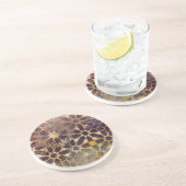 Mystic Tegels I Zandsteen Onderzetter (Zijkant)