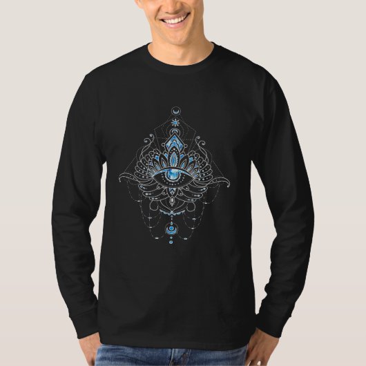 Mystic Third Eye Chakra T-shirt (Voorkant)