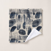 Mystic Tides van Shibori Japans Bad Handdoek (Wasdoekje)