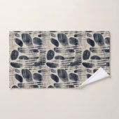Mystic Tides van Shibori Japans Bad Handdoek (Handdoek)