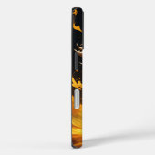 Mystic Tiger Cat Fire bekend Case-Mate iPhone Case (Achterkant / Rechts)