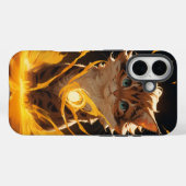 Mystic Tiger Cat Fire bekend Case-Mate iPhone Case (Achterkant (horizontaal))