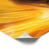 Mystic Tiger Cat Fire bekend Perfect Poster (Hoek)