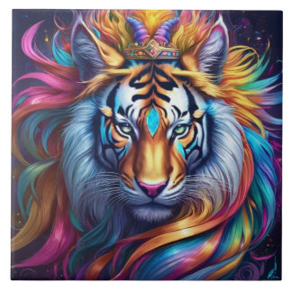 Mystic Tiger Tegeltje