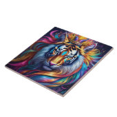 Mystic Tiger Tegeltje (Zijkant)