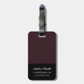 Mystic Tiles I Bagagelabel (Achterkant verticaal)